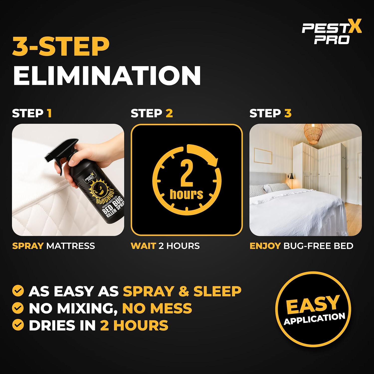 Blackout Bed Bug Killer Spray 500ml