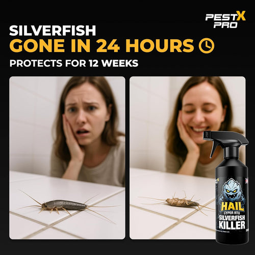 Hail Silverfish Killer Spray 500ml