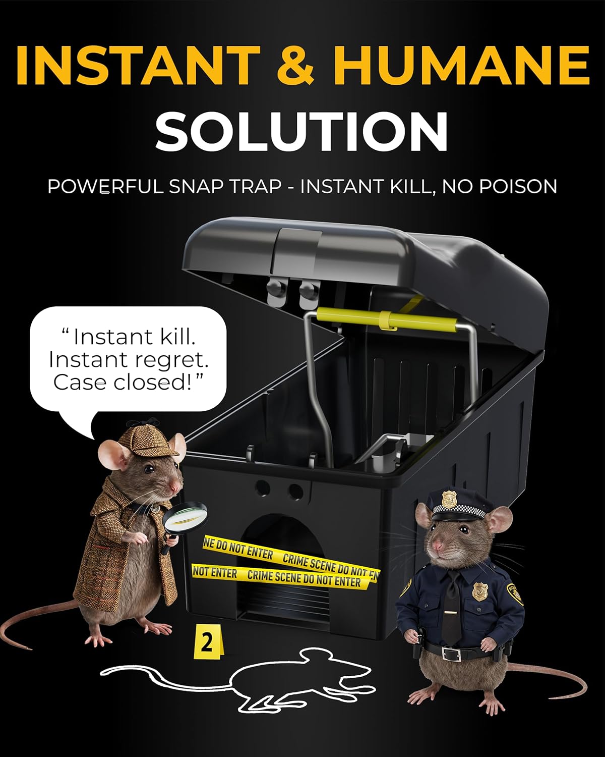 Phantom Mouse Trap Box (4 Pack)
