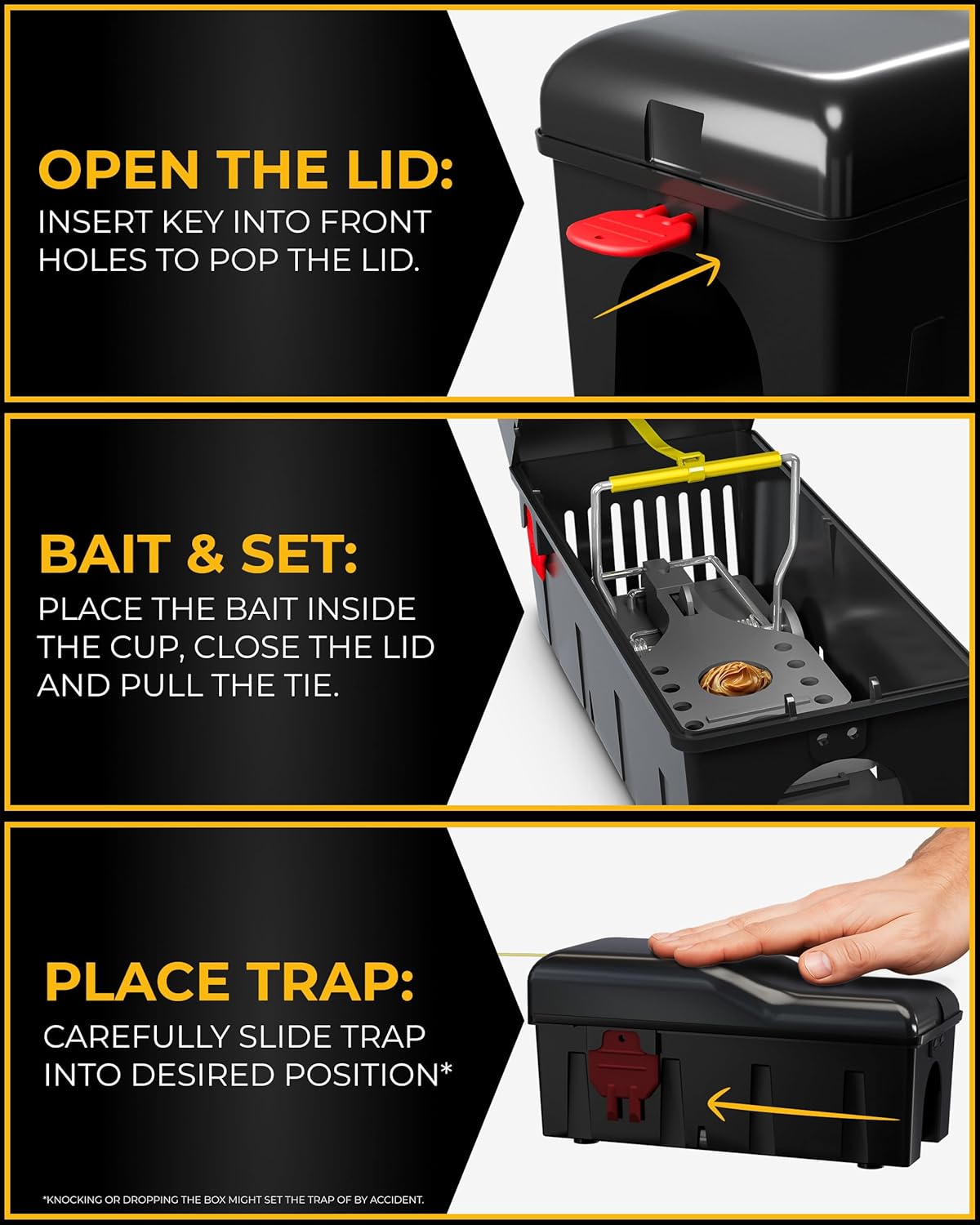 Phantom Mouse Trap Box (4 Pack)