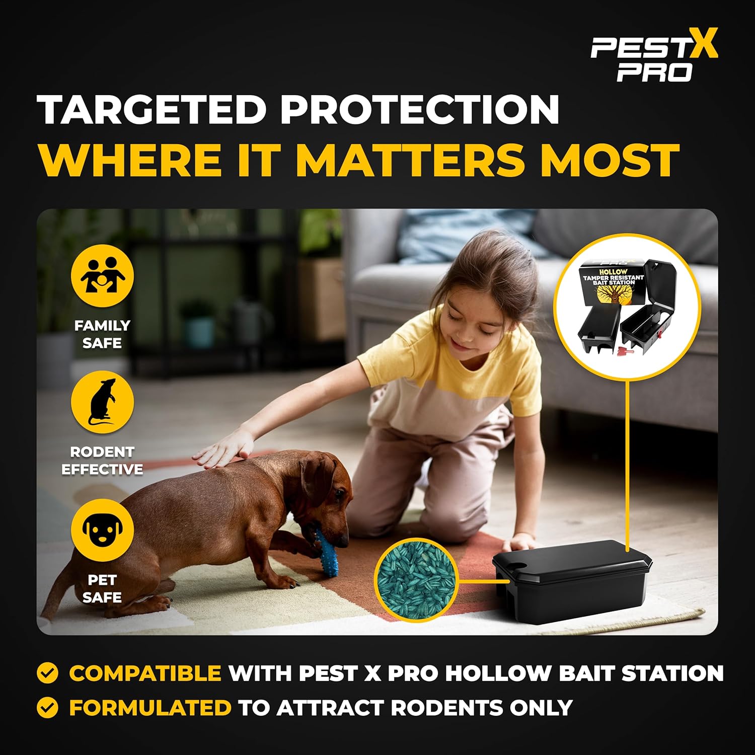 Predator Rat Poisoning Super Strength (6 Pack)