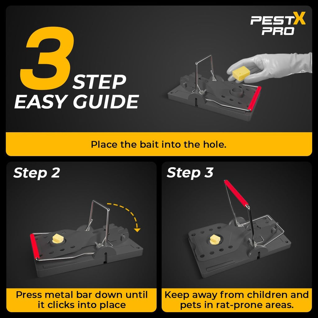 Lightning Professional Rat Traps (4 Pack)
