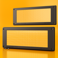 Vault Air Brick Covers 254mm x 102mm (2 Pack) - Grey