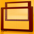 Vault Air Brick Covers 254mm x 180mm (2 Pack) - Brown